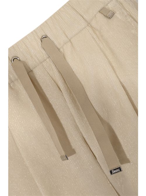 Pantalone in velluto millerighe laminato Herno | PT00049DR 127281985